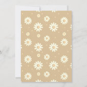 Half Saree Ritu Kala Samskara Einladung (Rückseite)