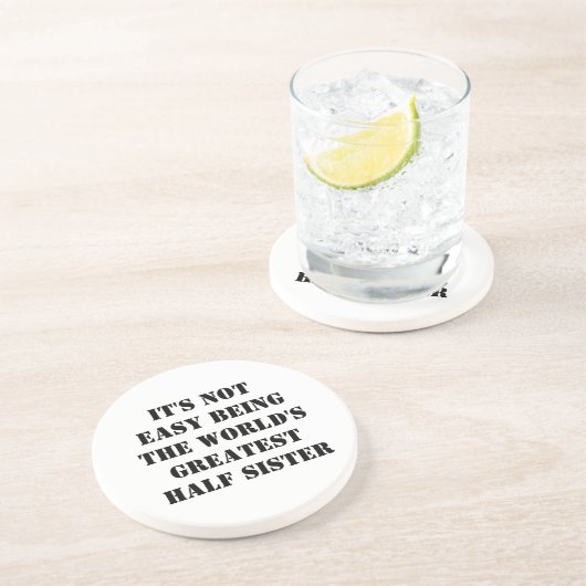 Half Sister Getränkeuntersetzer (Seite)