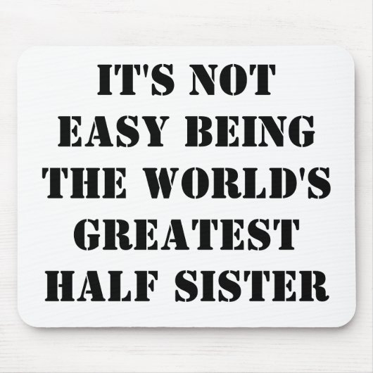 Half Sister Mousepad (Vorne)