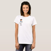 Half Sketch Smile T-Shirt (Vorne ganz)