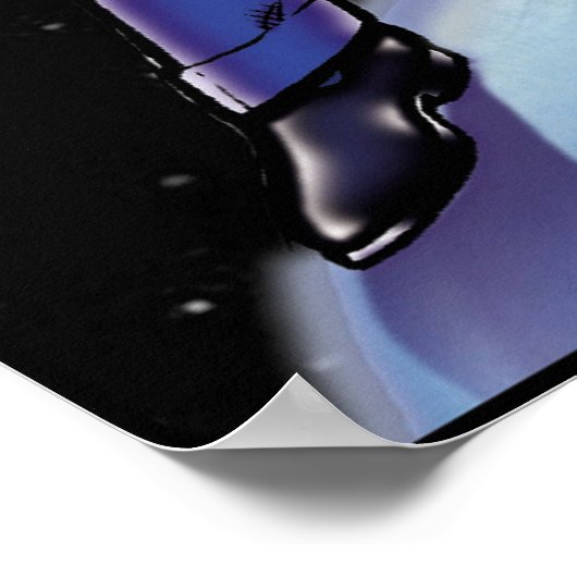 Half Super-Hero Poster (Ecke)