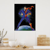 Half Super-Hero Poster (Küche)