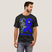 Half The Heart Twice The Fight Pompe Disease Aware T-Shirt (Vorne ganz)