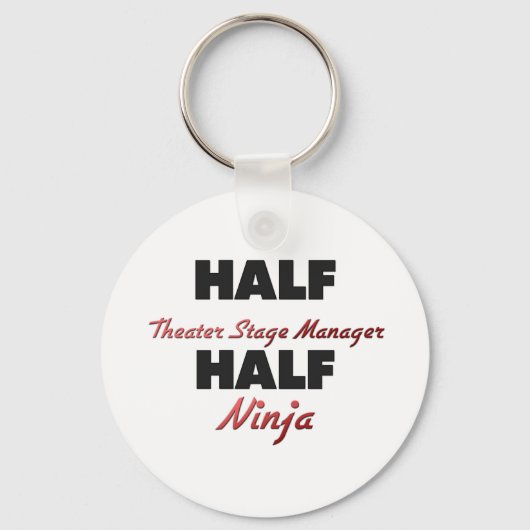 Half Theater Bühne Manager Half Ninja Schlüsselanhänger (Vorderseite)