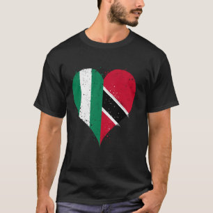 Half Trini Half Nigerian A Trinidad und Tobago Nig T-Shirt