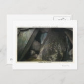 Half versteckte Falls View of Judgment Hall of Pla Postkarte (Vorne/Hinten)