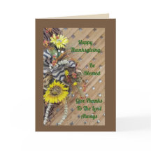 HALF WREATH AUTUMN - GREETING CARD