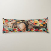 HalfAngel66 Hearts Corações da Deusa Seitenschläferkissen (Rückseite)