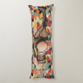 HalfAngel66 Hearts Corações da Deusa Seitenschläferkissen (Rückseite (Vertikal))