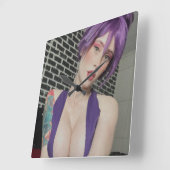 Halfangel66 lila Uhr (Winkel)