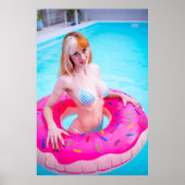 Halfangel66 Poolside Poster (Vorne)