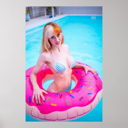 Halfangel66 Poolside Poster (Vorne)