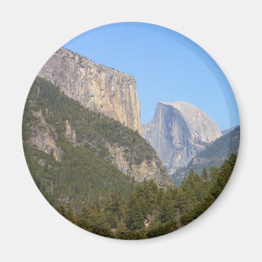 Halfdome Yosemite Forests Magnet (Vorne)