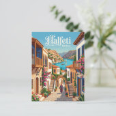 Halfeti-Gasse Türkei Postkarte (Stehend Vorderseite)