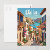 Halfeti-Gasse Türkei Postkarte (Vorne/Hinten)