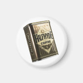 Halfhyde Coffee Co Retro Kaffeetine Magnet (Vorne)