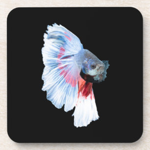 Halfmoon Betta Fish Getränkeuntersetzer