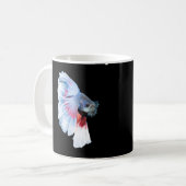 Halfmoon Betta Fish Kaffeetasse (Vorderseite Links)