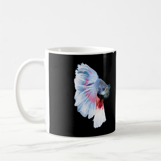 Halfmoon Betta Fish Kaffeetasse (Links)