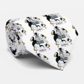 Halford Familienwappen Krawatte (Gerollt)