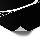 Halfpipe Skateboard- Cheerfully Skateboarding Week Poster (Ecke)