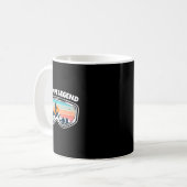 Halfpipe Snowboarden Goggles As Halfpipe Snowboar Kaffeetasse (Vorderseite Links)