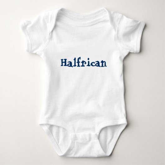 Halfrican Baby Strampler (Vorderseite)