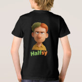 HALFSY-STIL Tri-Blend SHIRT (Rückseite)