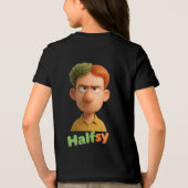 HALFSY-STIL Tri-Blend SHIRT (Rückseite)