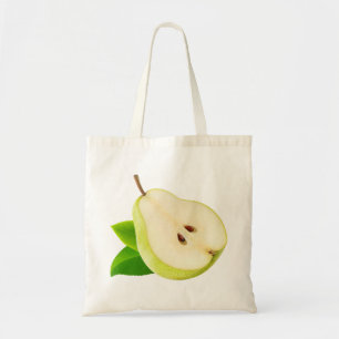 Hälfte der Birne Tragetasche