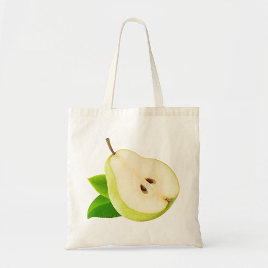 Hälfte der Birne Tragetasche (Vorne)