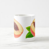 Hälfte der Pfirsich Kaffeetasse (Mittel)