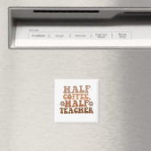 Hälfte des Kaffees Lehrer zurück zum Schullehrer Magnet (In Situ (Geschirrspüler))