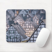 Hälfte-gezimmerte Häuser in Freudenberg, Mousepad (Mit Mouse)
