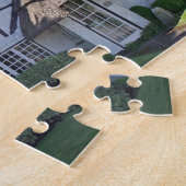 Hälfte-Gezimmerte Thatched Hütte Puzzle (Seite)