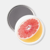 Hälfte Grapefruits Magnet (Vorderseite/Rückseite)