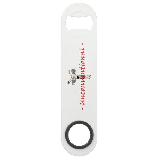 "Hälfte-Körper Larry" Flaschen-Öffner Speed Flaschenöffner (Vorderseite)