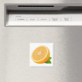 Hälfte Orangenobst Magnet (In Situ (Geschirrspüler))