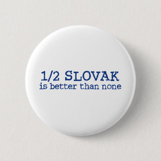 Hälfte Slowakisch Button