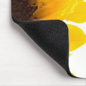 Hälfte Sonnenblume- Mousepad (Ecke)