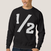 Hälfte Sweatshirt (Vorderseite)