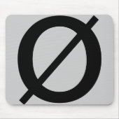 Hälfte verminderte Mäusematte Mousepad (Vorne)