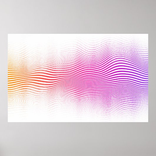 Halftone abstrakt Hintergrund. Blendlinien und d Poster (Vorne)