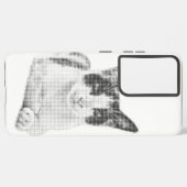 Halftone Calico Charm Samsung Galaxy Hülle (Linke Seite)