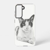 Halftone Calico Charm Samsung Galaxy Hülle (Rückseite)