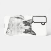 Halftone Calico Charm Samsung Galaxy Hülle (Rückseite (Horizontal))