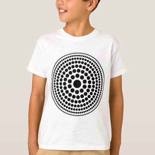 Halftone Circle 01 T-Shirt (Vorderseite)