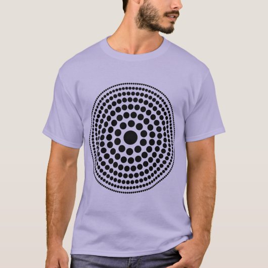 Halftone Circle 01 T-Shirt (Vorderseite)