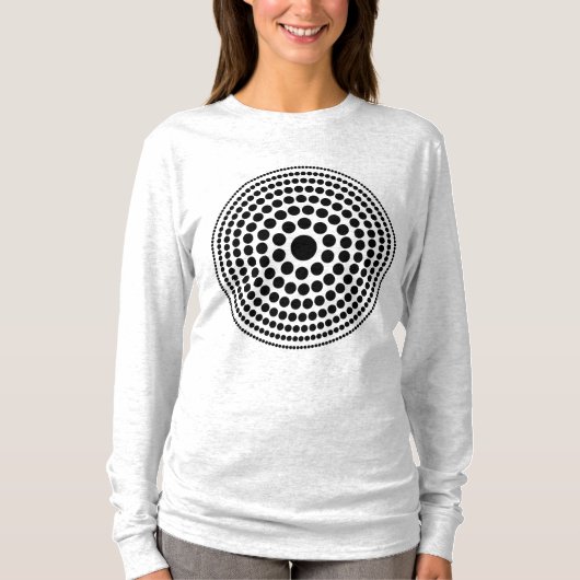 Halftone Circle 01 T-Shirt (Vorderseite)
