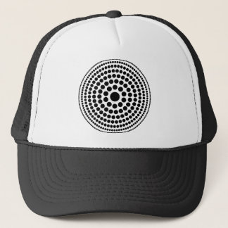 Halftone Circle 01 Truckerkappe